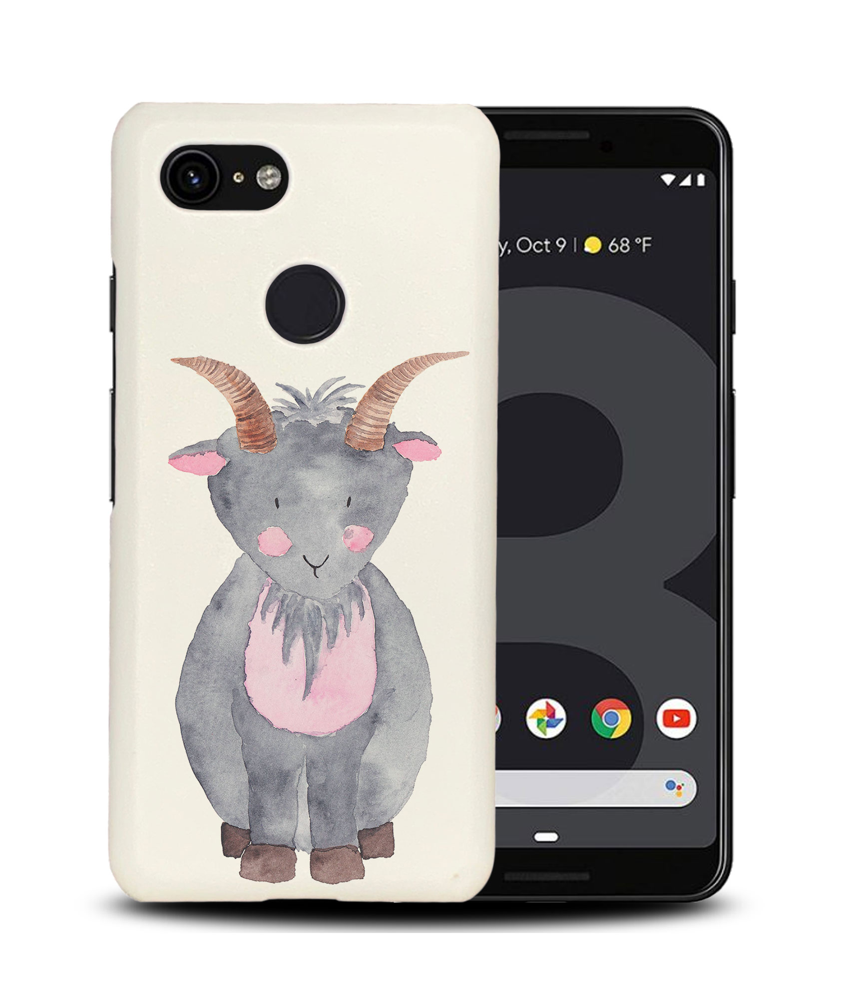 CASE COVER FOR GOOGLE PIXEL|WATERCOLOR GOAT - Imagen 7 de 11