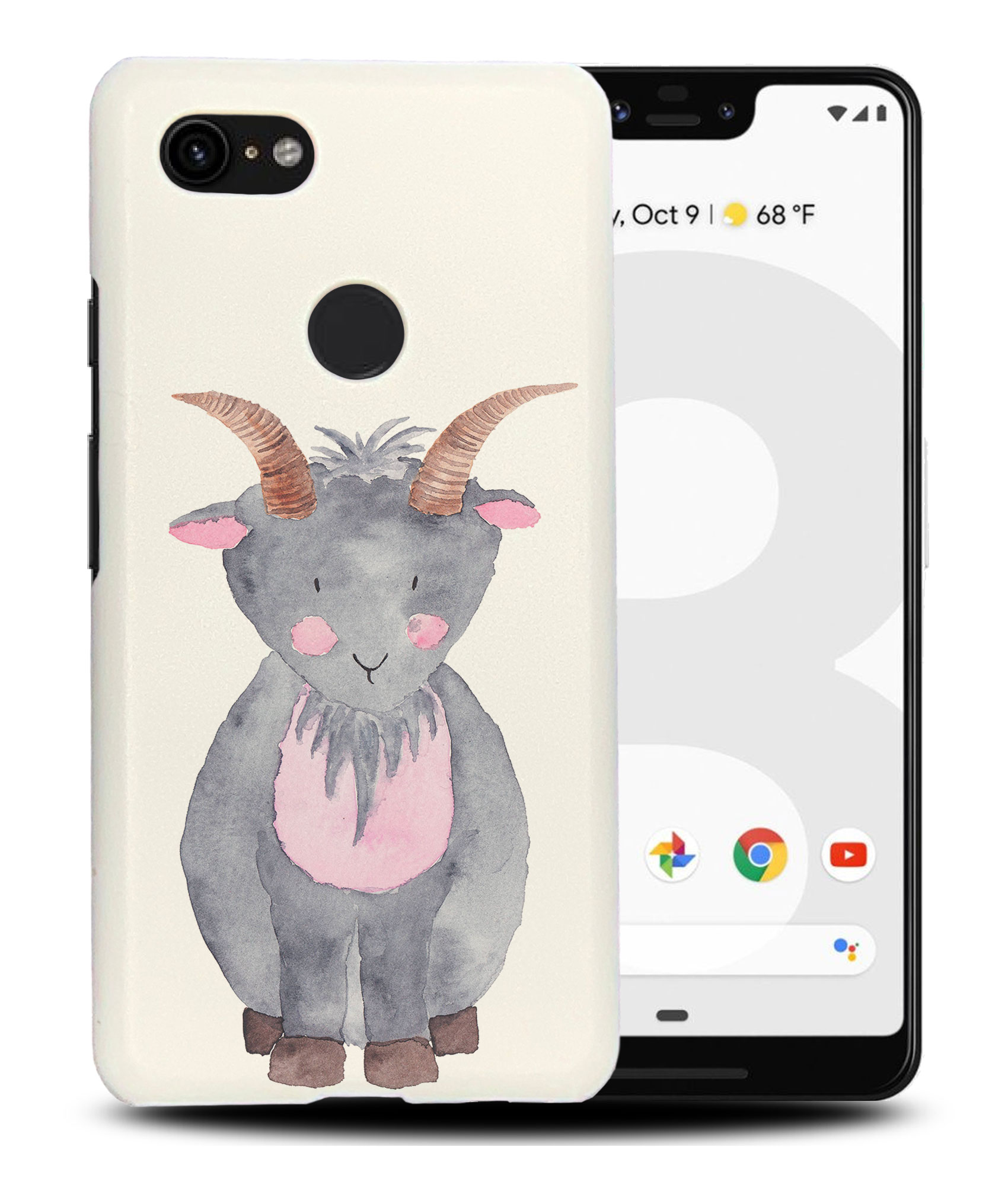 CASE COVER FOR GOOGLE PIXEL|WATERCOLOR GOAT - Imagen 6 de 11