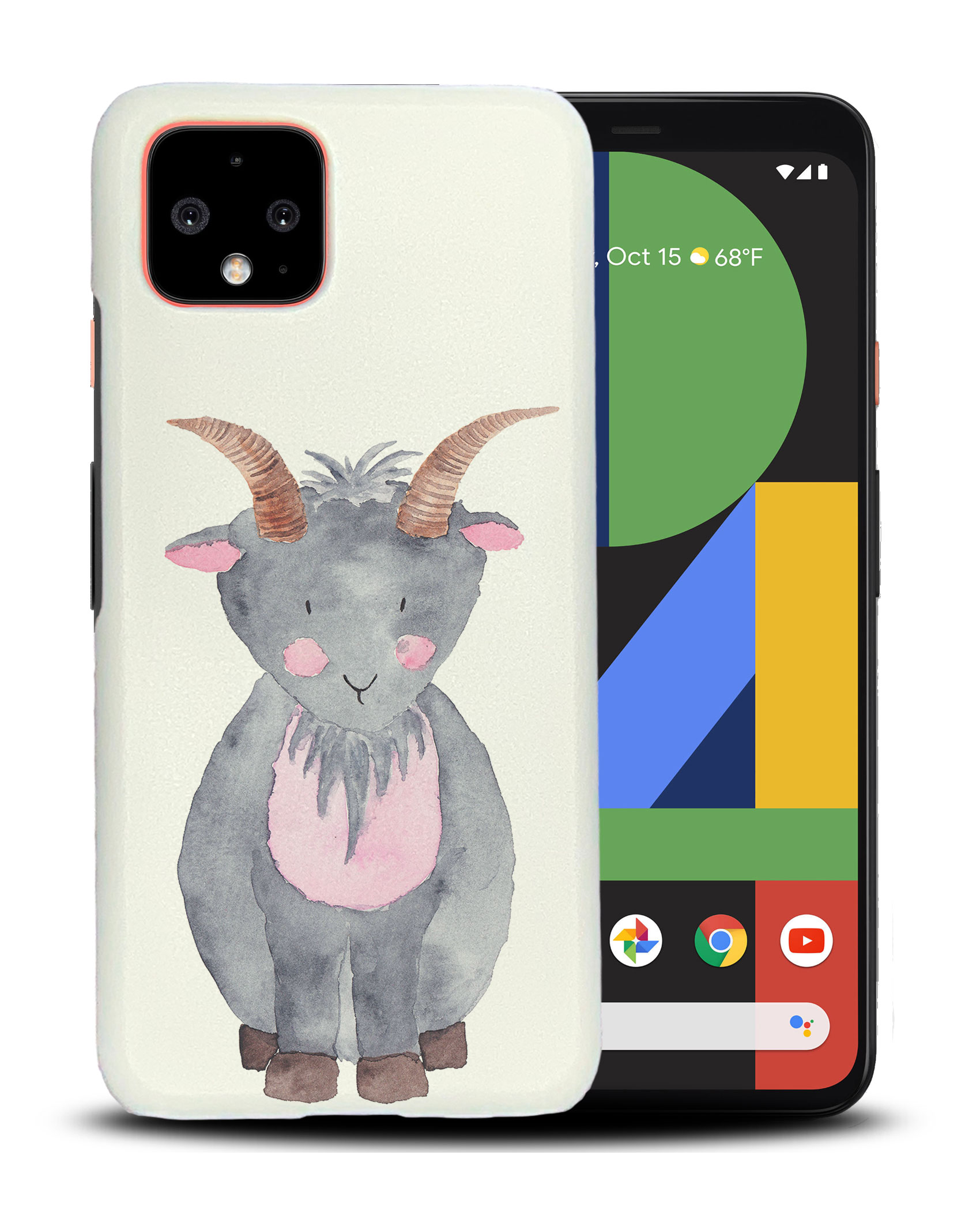 CASE COVER FOR GOOGLE PIXEL|WATERCOLOR GOAT - Imagen 4 de 11