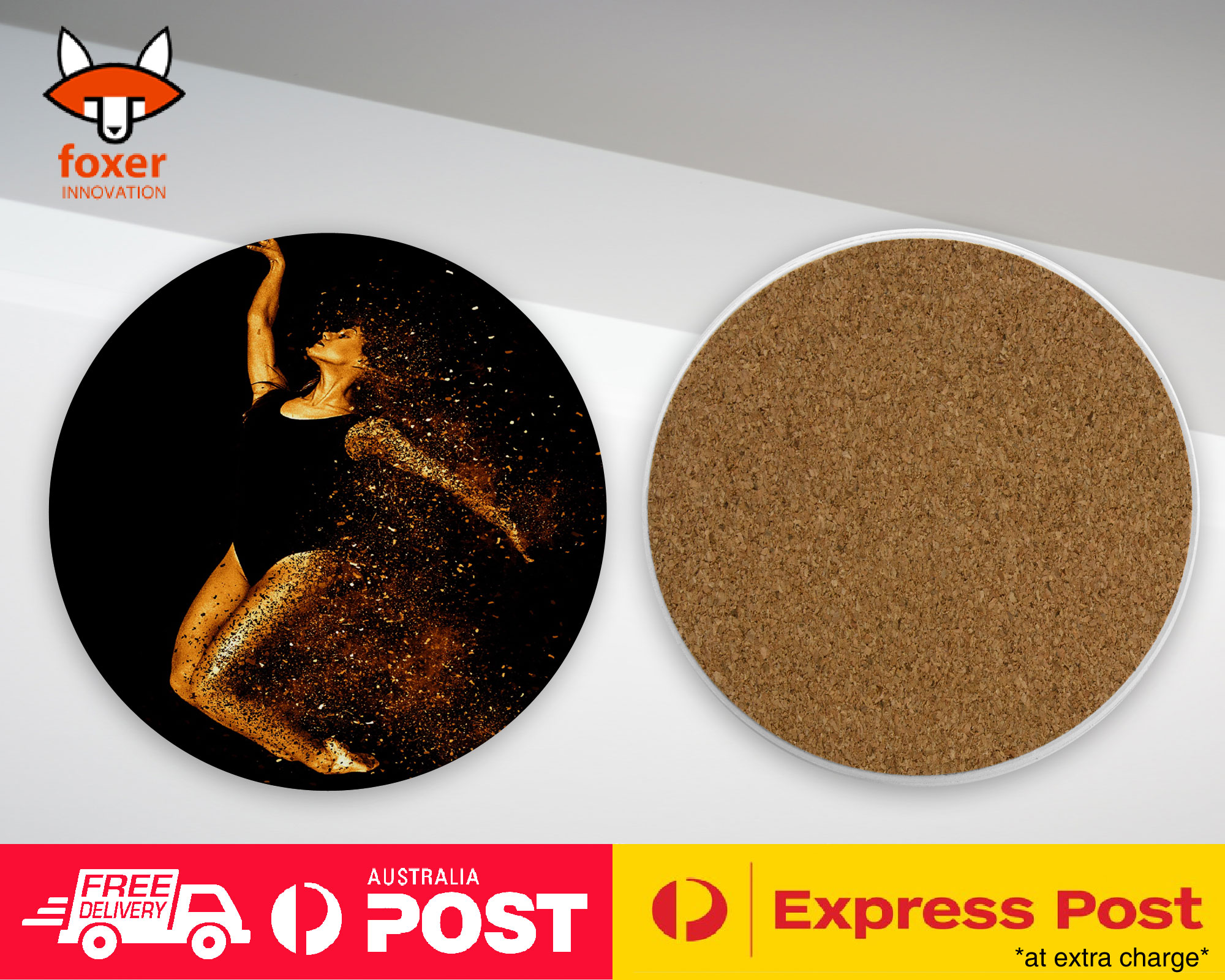 COASTER COFFEE DRINKING MAT|GYMNASTIC DANCER 3