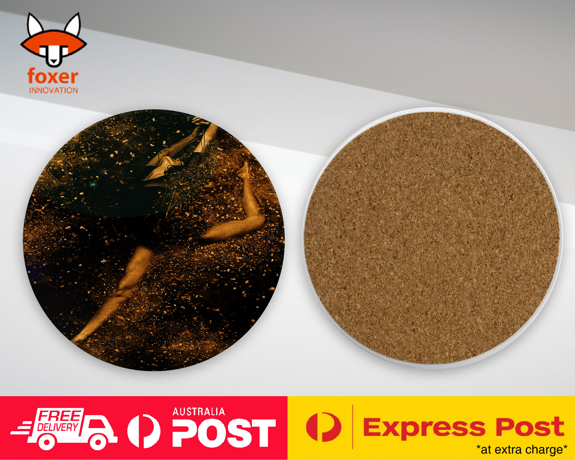 COASTER COFFEE DRINKING MAT|GYMNASTIC DANCER 4