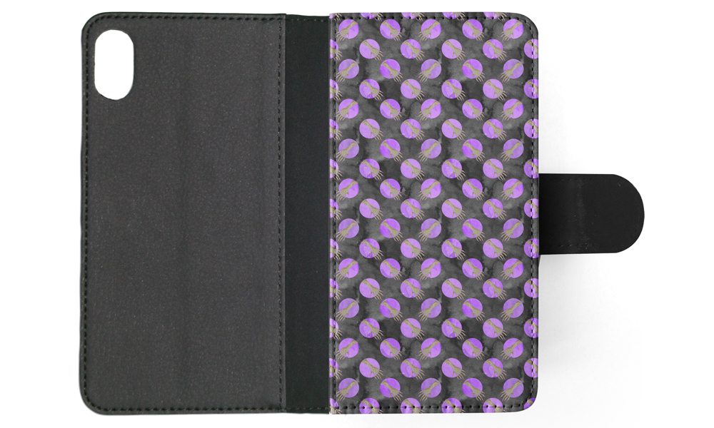 FLIP CASE FOR APPLE IPHONE|HALLOWEEN ZOMBIE ARMS PATTERN - Picture 112 of 193