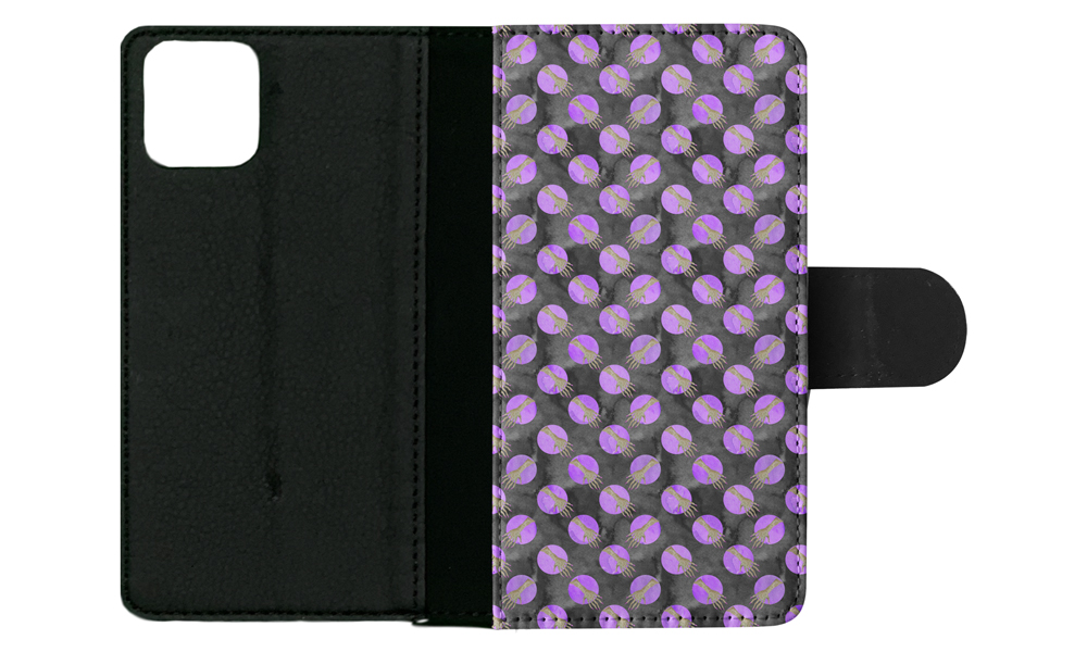 FLIP CASE FOR APPLE IPHONE|HALLOWEEN ZOMBIE ARMS PATTERN - Picture 102 of 193