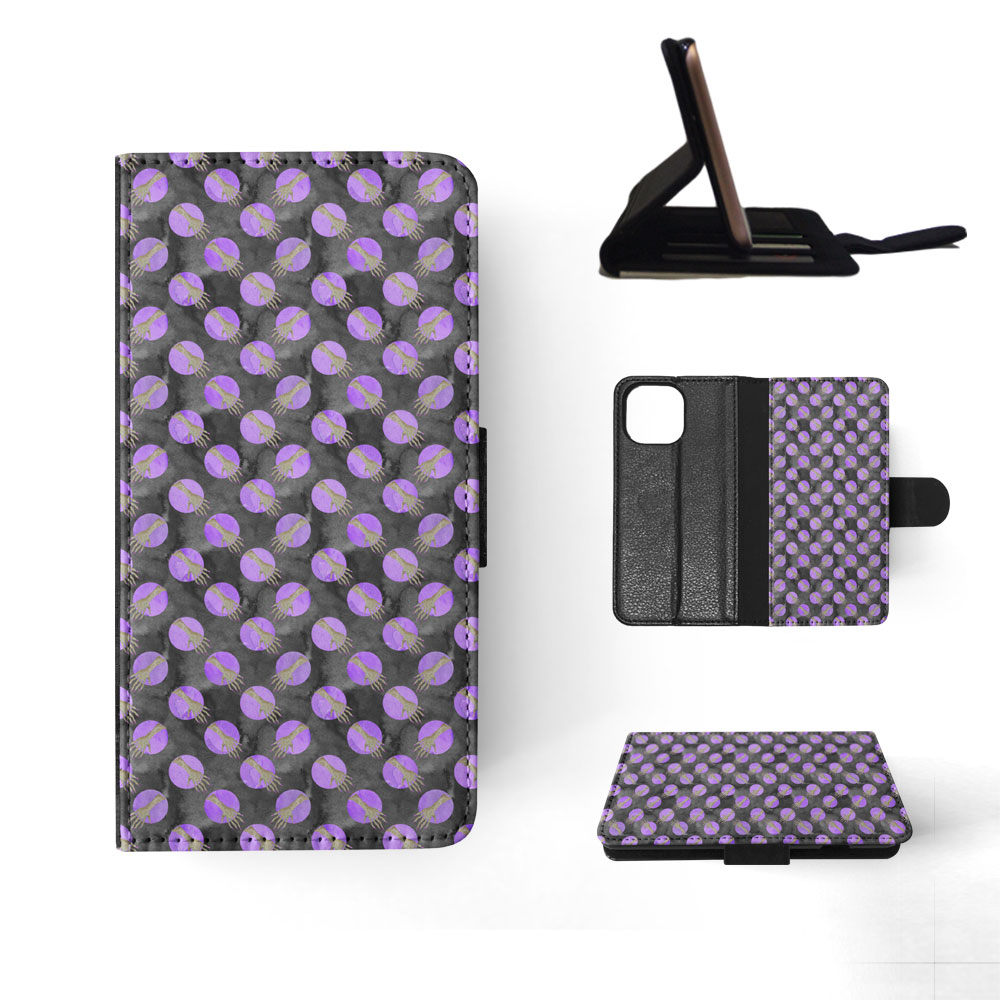 FLIP CASE FOR APPLE IPHONE|HALLOWEEN ZOMBIE ARMS PATTERN - Picture 81 of 193