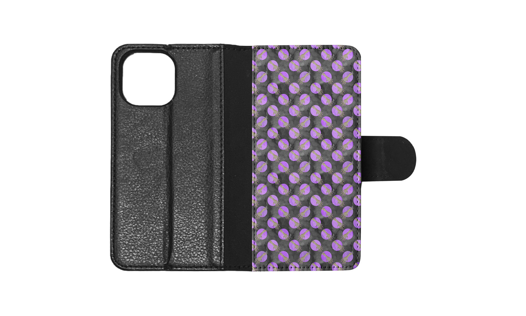 FLIP CASE FOR APPLE IPHONE|HALLOWEEN ZOMBIE ARMS PATTERN - Picture 84 of 193