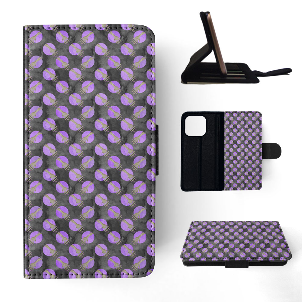 FLIP CASE FOR APPLE IPHONE|HALLOWEEN ZOMBIE ARMS PATTERN - Picture 71 of 193