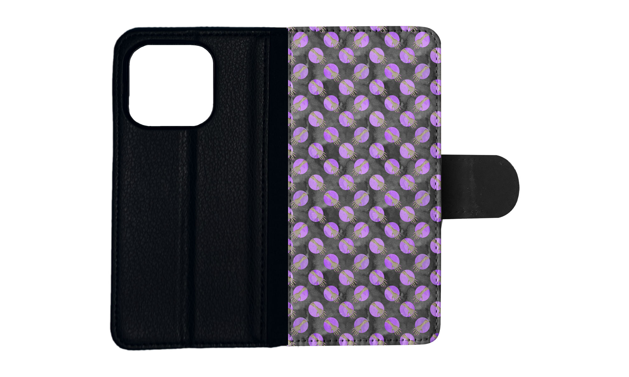 FLIP CASE FOR APPLE IPHONE|HALLOWEEN ZOMBIE ARMS PATTERN - Picture 74 of 193