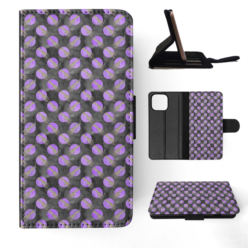 FLIP CASE FOR APPLE IPHONE|HALLOWEEN ZOMBIE ARMS PATTERN - Picture 66 of 193
