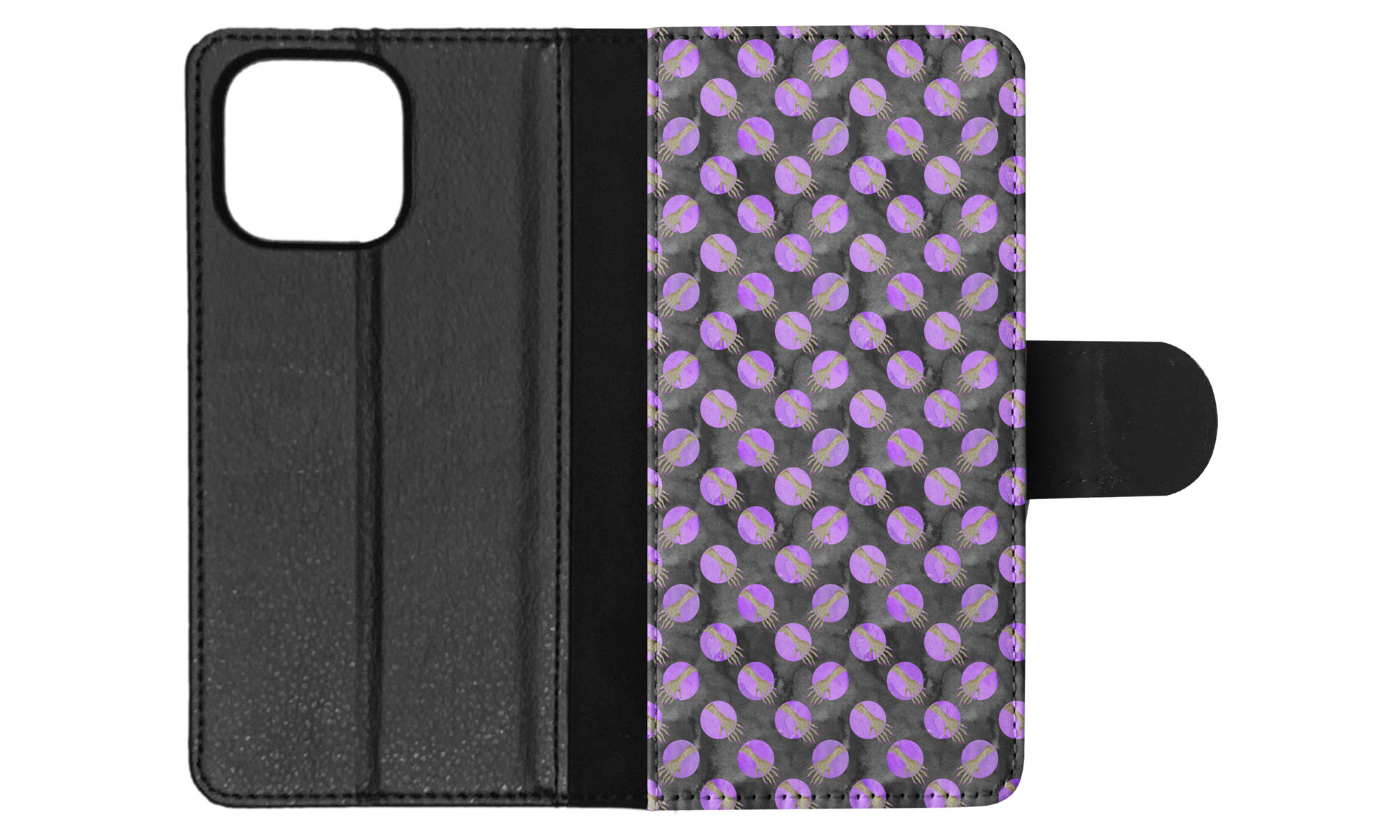FLIP CASE FOR APPLE IPHONE|HALLOWEEN ZOMBIE ARMS PATTERN - Picture 69 of 193