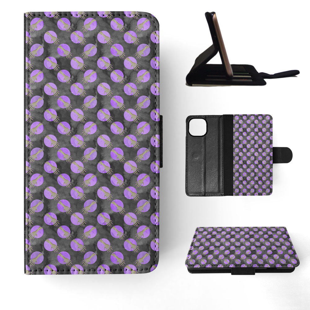 FLIP CASE FOR APPLE IPHONE|HALLOWEEN ZOMBIE ARMS PATTERN - Picture 61 of 193