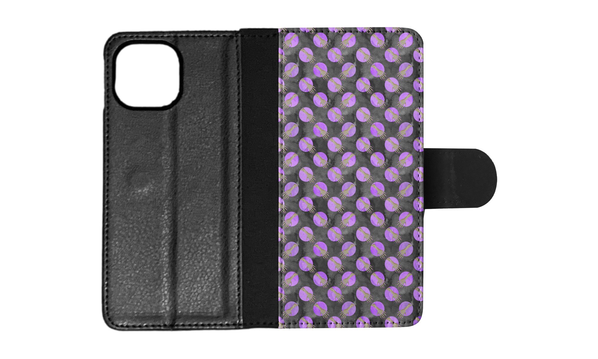 FLIP CASE FOR APPLE IPHONE|HALLOWEEN ZOMBIE ARMS PATTERN - Picture 64 of 193
