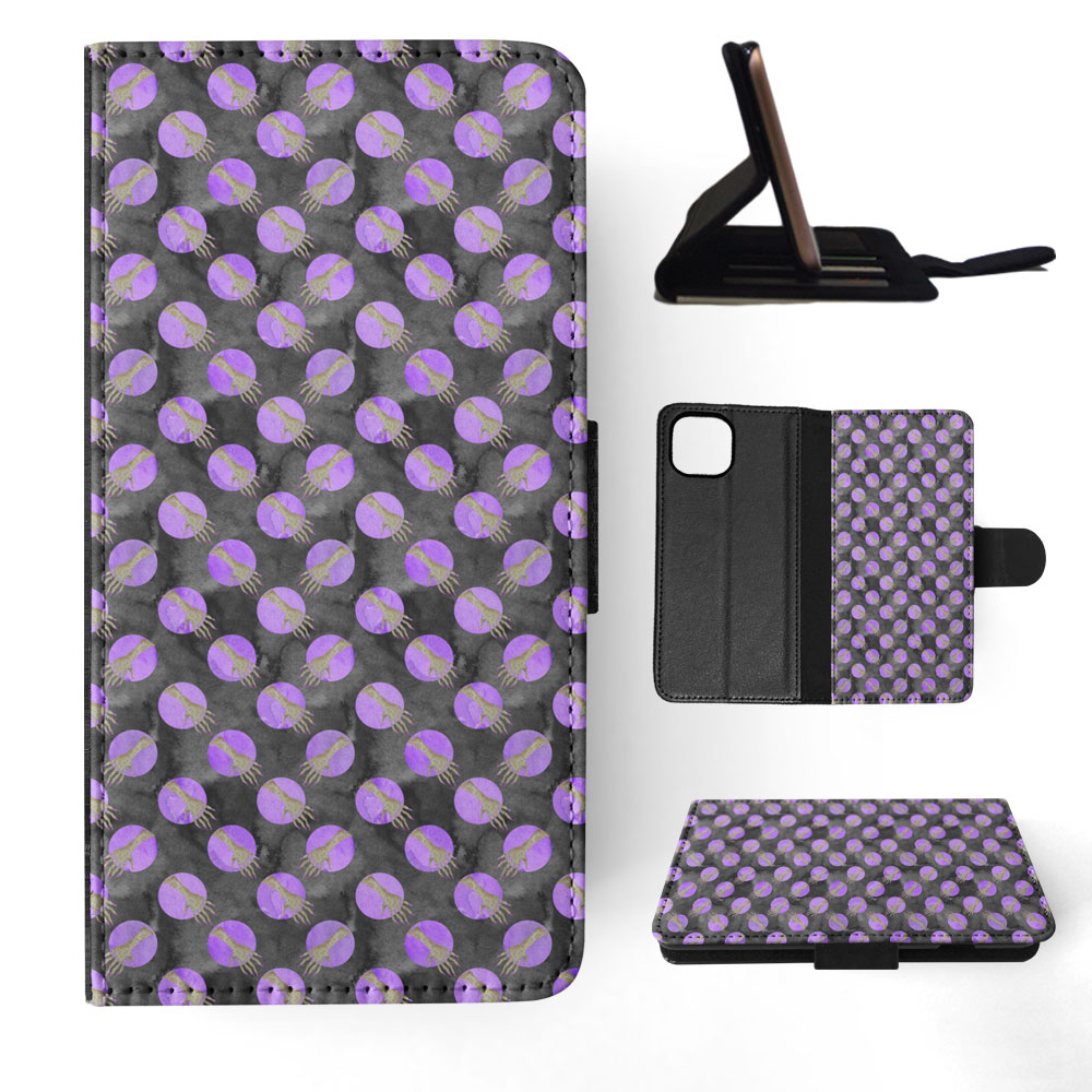 FLIP CASE FOR APPLE IPHONE|HALLOWEEN ZOMBIE ARMS PATTERN - Picture 56 of 193