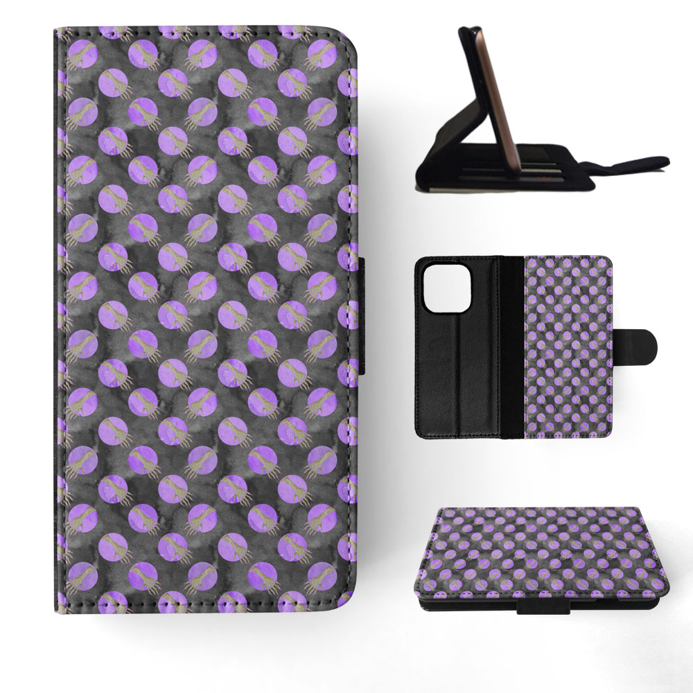 FLIP CASE FOR APPLE IPHONE|HALLOWEEN ZOMBIE ARMS PATTERN - Picture 51 of 193