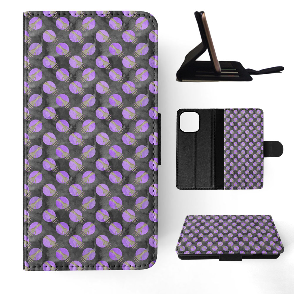 FLIP CASE FOR APPLE IPHONE|HALLOWEEN ZOMBIE ARMS PATTERN - Picture 46 of 193