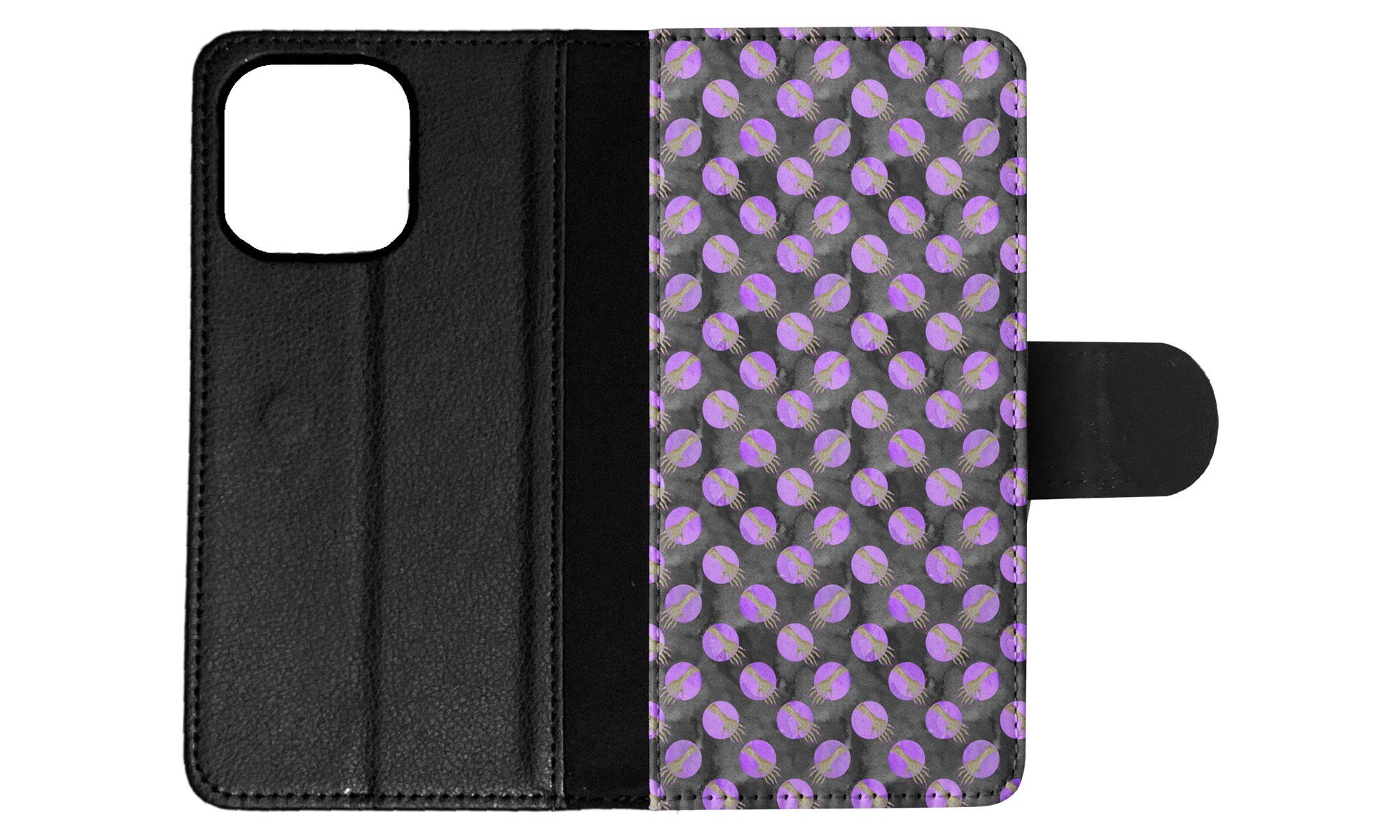FLIP CASE FOR APPLE IPHONE|HALLOWEEN ZOMBIE ARMS PATTERN - Picture 49 of 193