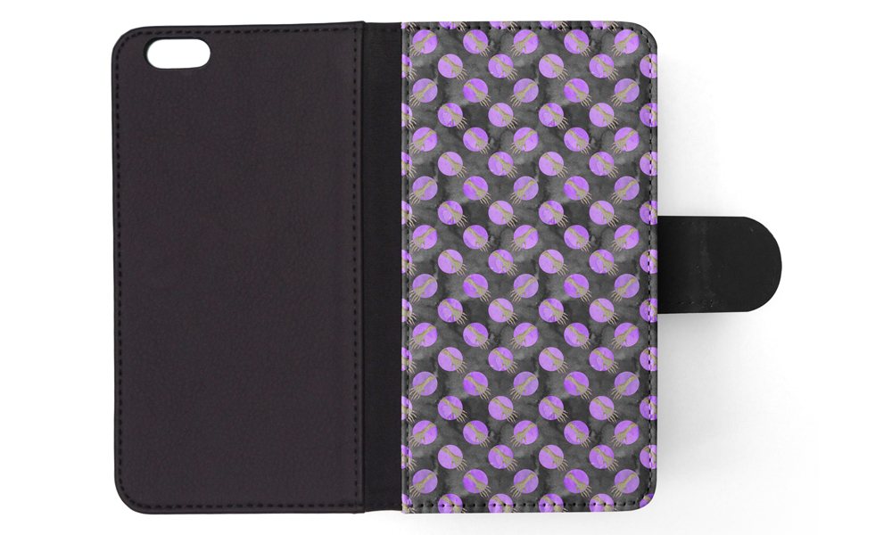 FLIP CASE FOR APPLE IPHONE|HALLOWEEN ZOMBIE ARMS PATTERN - Picture 152 of 193