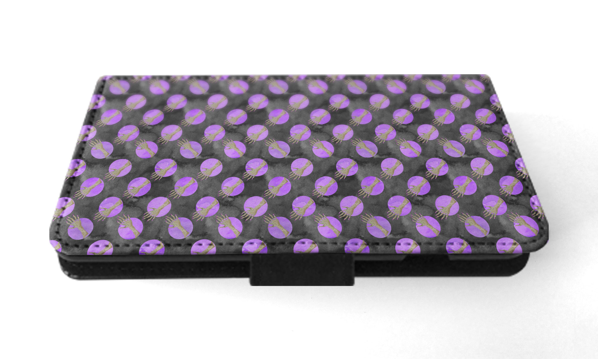 FLIP CASE FOR APPLE IPHONE|HALLOWEEN ZOMBIE ARMS PATTERN - Picture 33 of 193