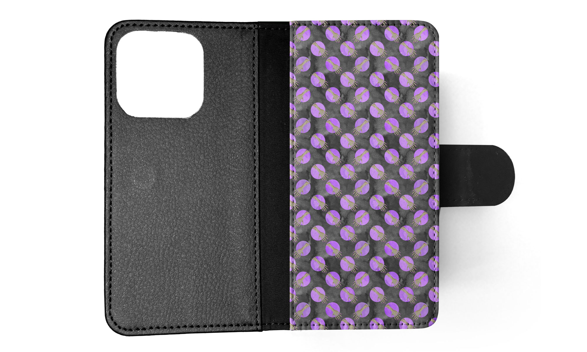 FLIP CASE FOR APPLE IPHONE|HALLOWEEN ZOMBIE ARMS PATTERN - Picture 34 of 193