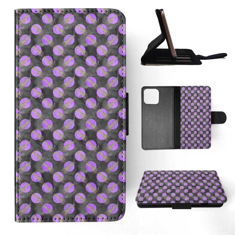 FLIP CASE FOR APPLE IPHONE|HALLOWEEN ZOMBIE ARMS PATTERN - Picture 26 of 193