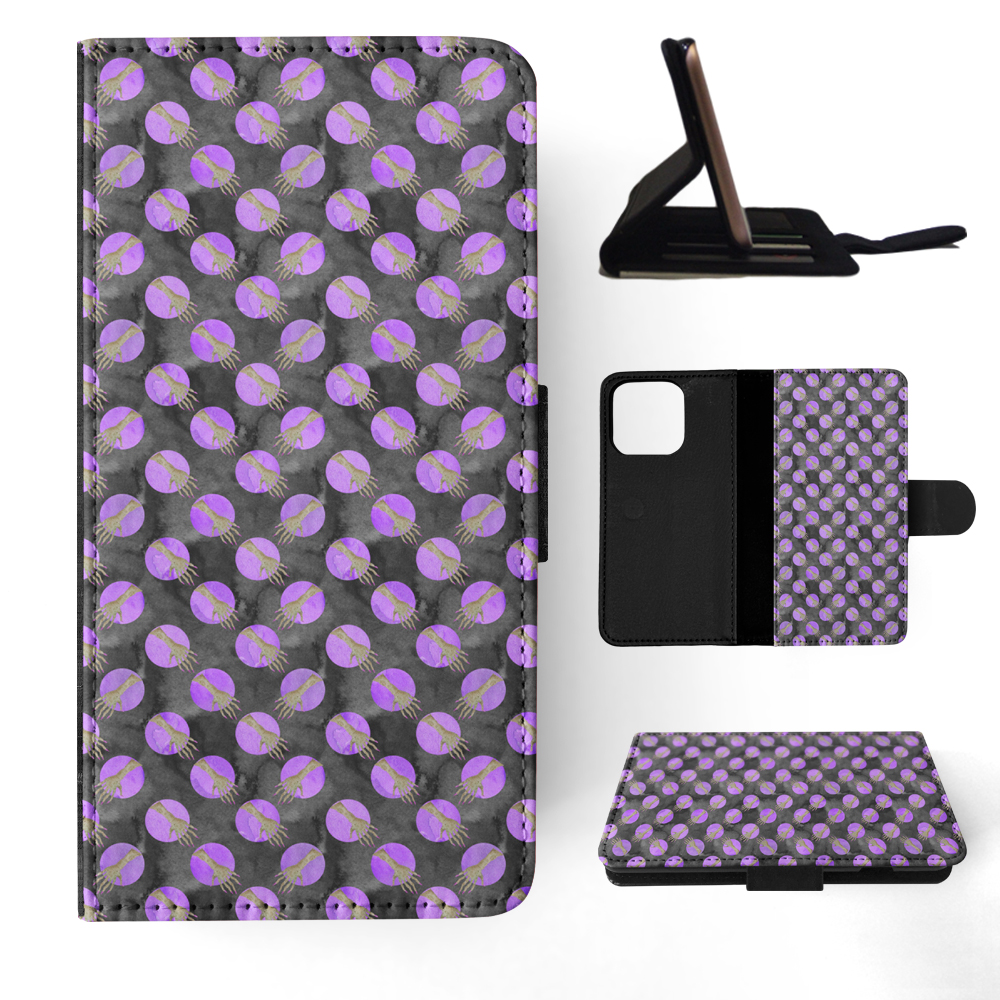 FLIP CASE FOR APPLE IPHONE|HALLOWEEN ZOMBIE ARMS PATTERN - Picture 11 of 193