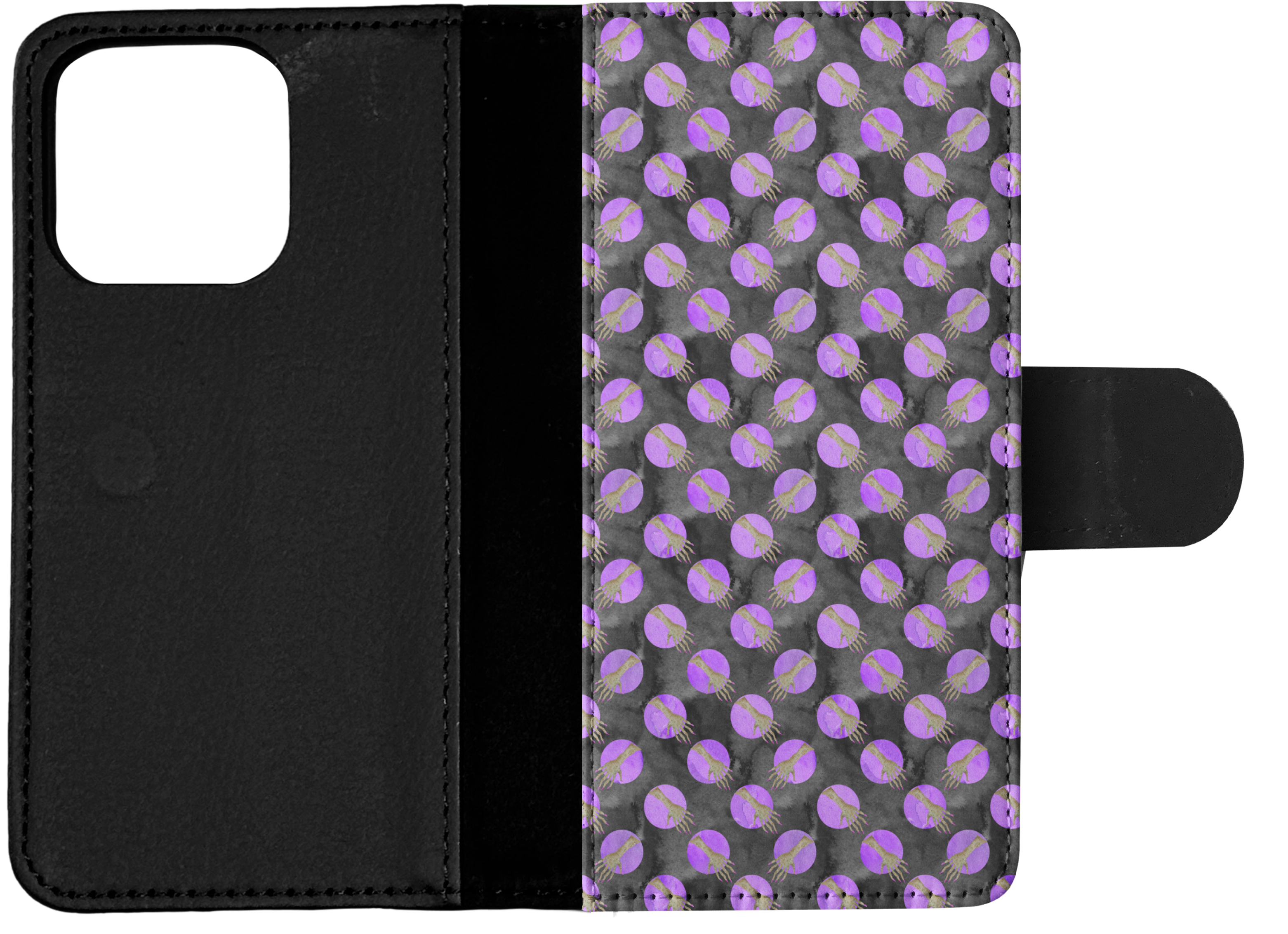 FLIP CASE FOR APPLE IPHONE|HALLOWEEN ZOMBIE ARMS PATTERN - Picture 14 of 193