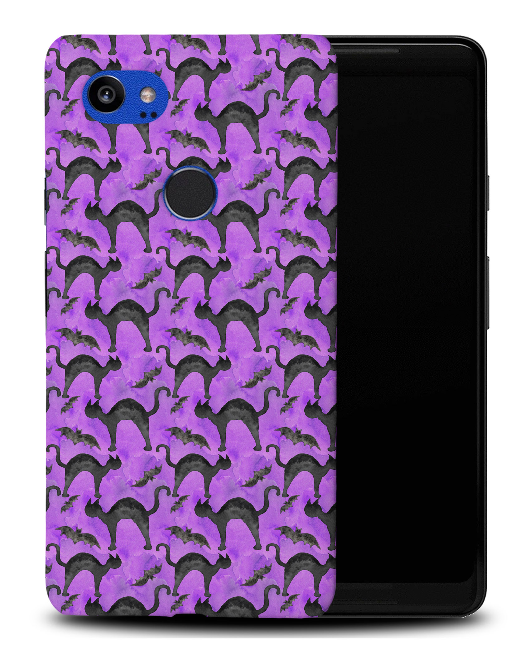 CASE COVER FOR GOOGLE PIXEL|HALLOWEEN BLACK CAT PATTERN - 第 8/11 張圖片