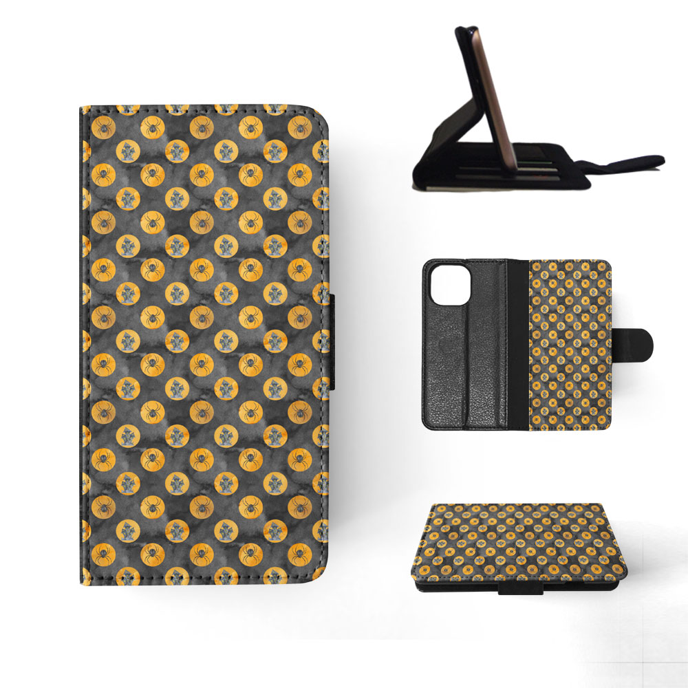 FLIP CASE FOR APPLE IPHONE|HALLOWEEN PATTERN 2 - Bild 81 von 193