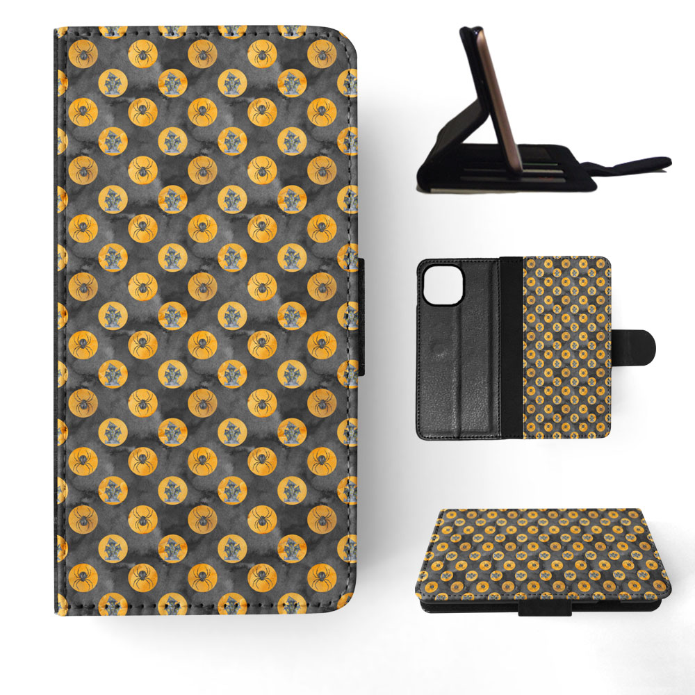 FLIP CASE FOR APPLE IPHONE|HALLOWEEN PATTERN 2 - Bild 61 von 193