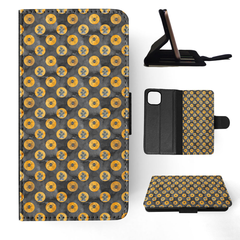 FLIP CASE FOR APPLE IPHONE|HALLOWEEN PATTERN 2 - Bild 56 von 193