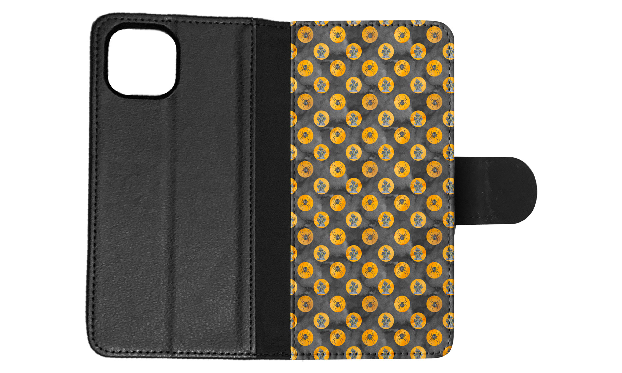 FLIP CASE FOR APPLE IPHONE|HALLOWEEN PATTERN 2 - Bild 59 von 193