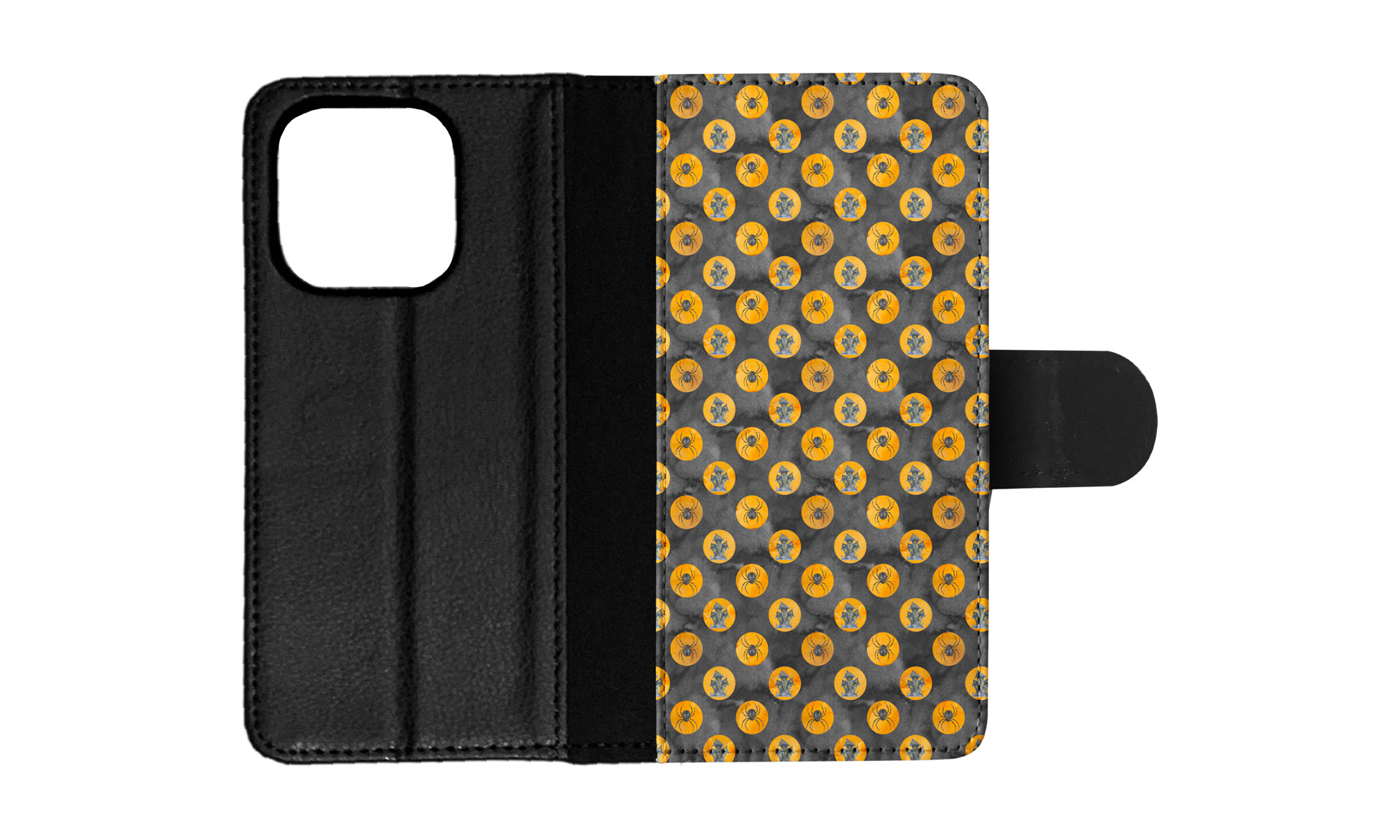 FLIP CASE FOR APPLE IPHONE|HALLOWEEN PATTERN 2 - Bild 54 von 193