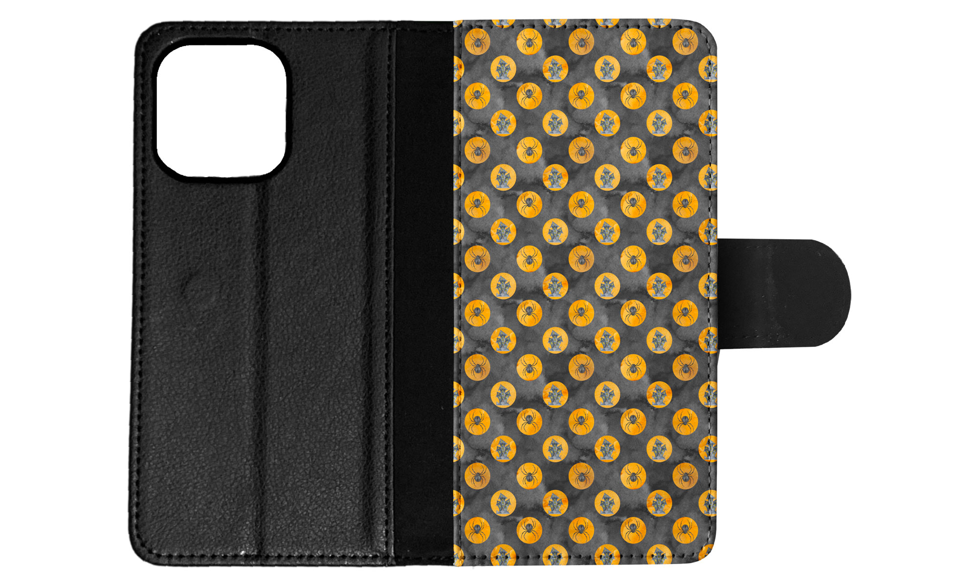 FLIP CASE FOR APPLE IPHONE|HALLOWEEN PATTERN 2 - Bild 49 von 193