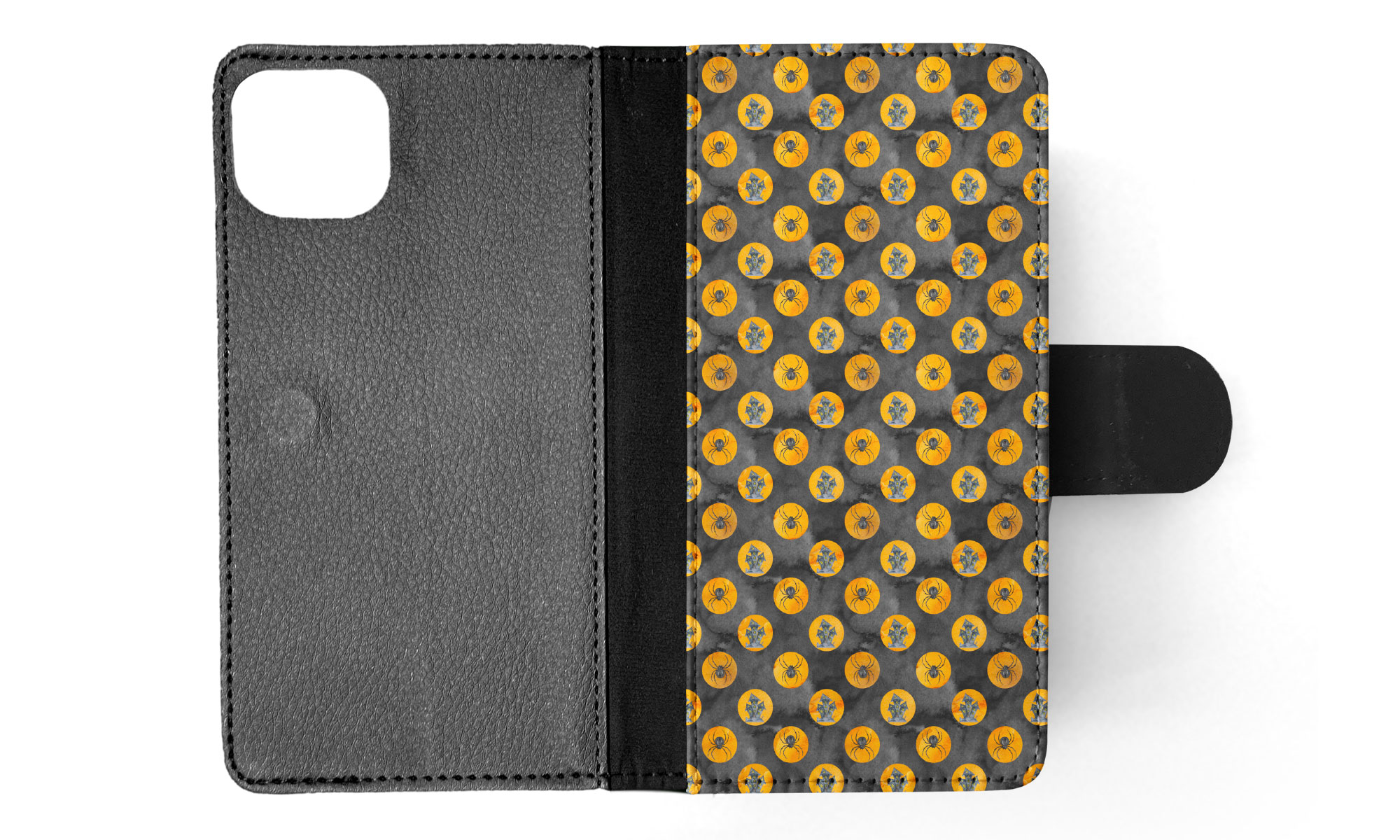 FLIP CASE FOR APPLE IPHONE|HALLOWEEN PATTERN 2 - Bild 39 von 193