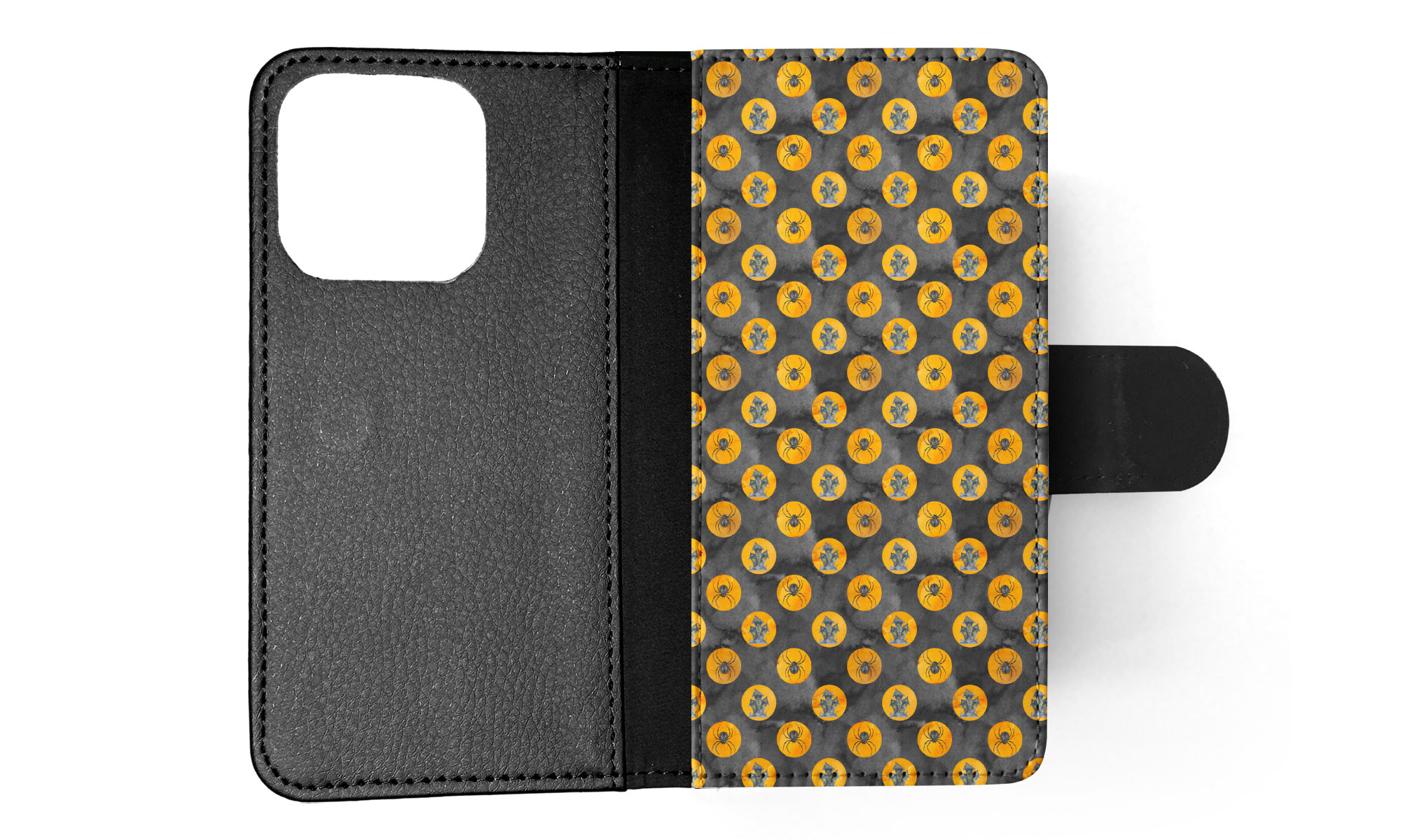 FLIP CASE FOR APPLE IPHONE|HALLOWEEN PATTERN 2 - Bild 34 von 193