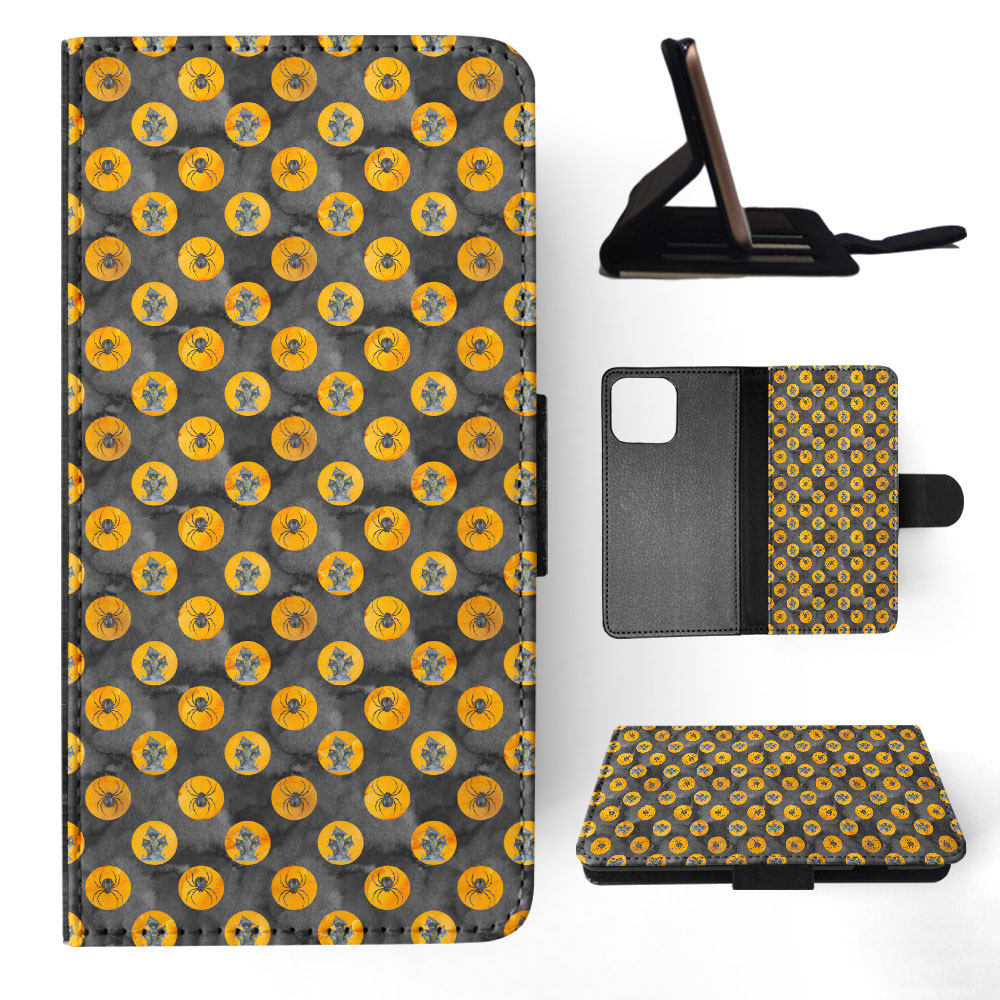FLIP CASE FOR APPLE IPHONE|HALLOWEEN PATTERN 2 - Bild 26 von 193