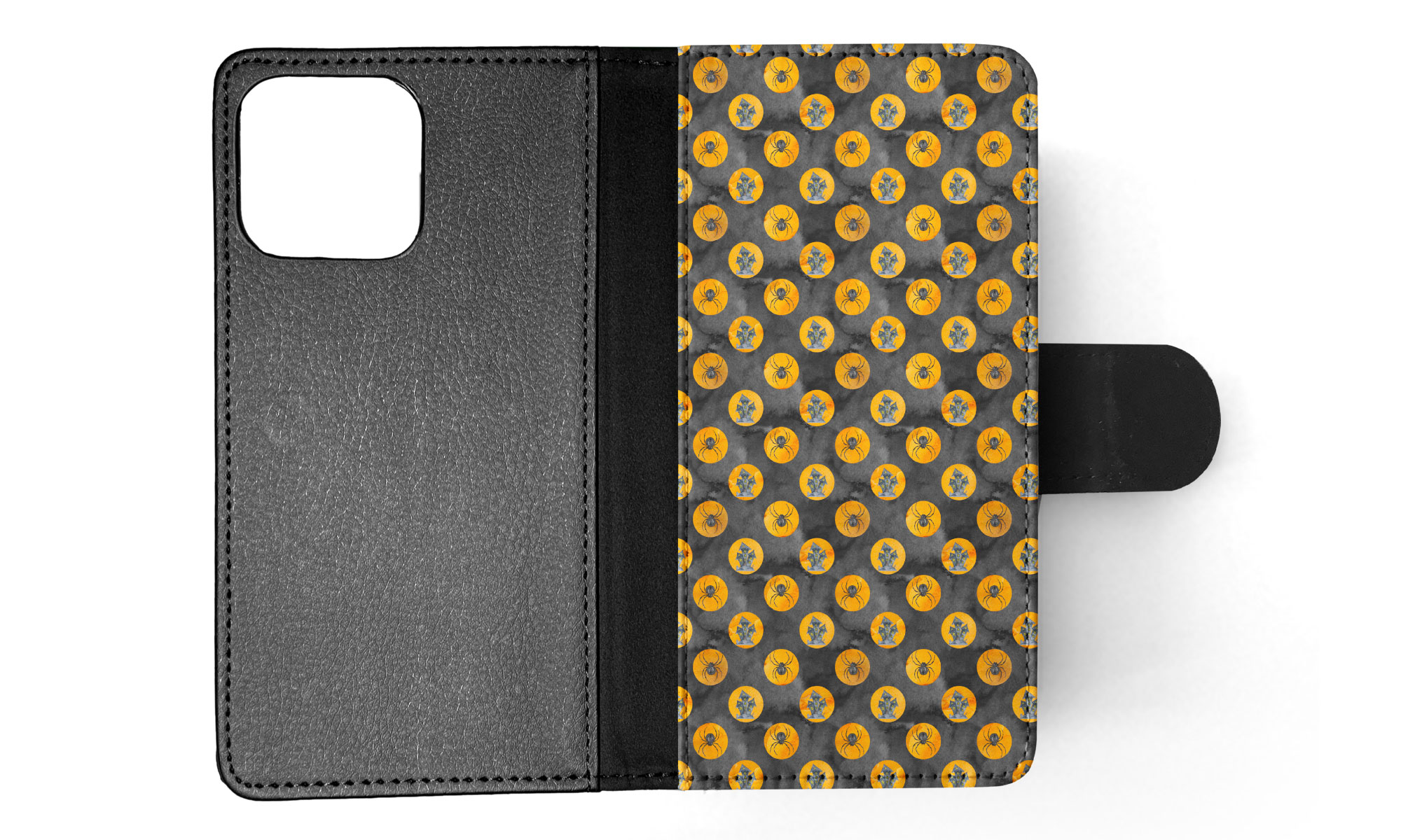 FLIP CASE FOR APPLE IPHONE|HALLOWEEN PATTERN 2 - Bild 29 von 193