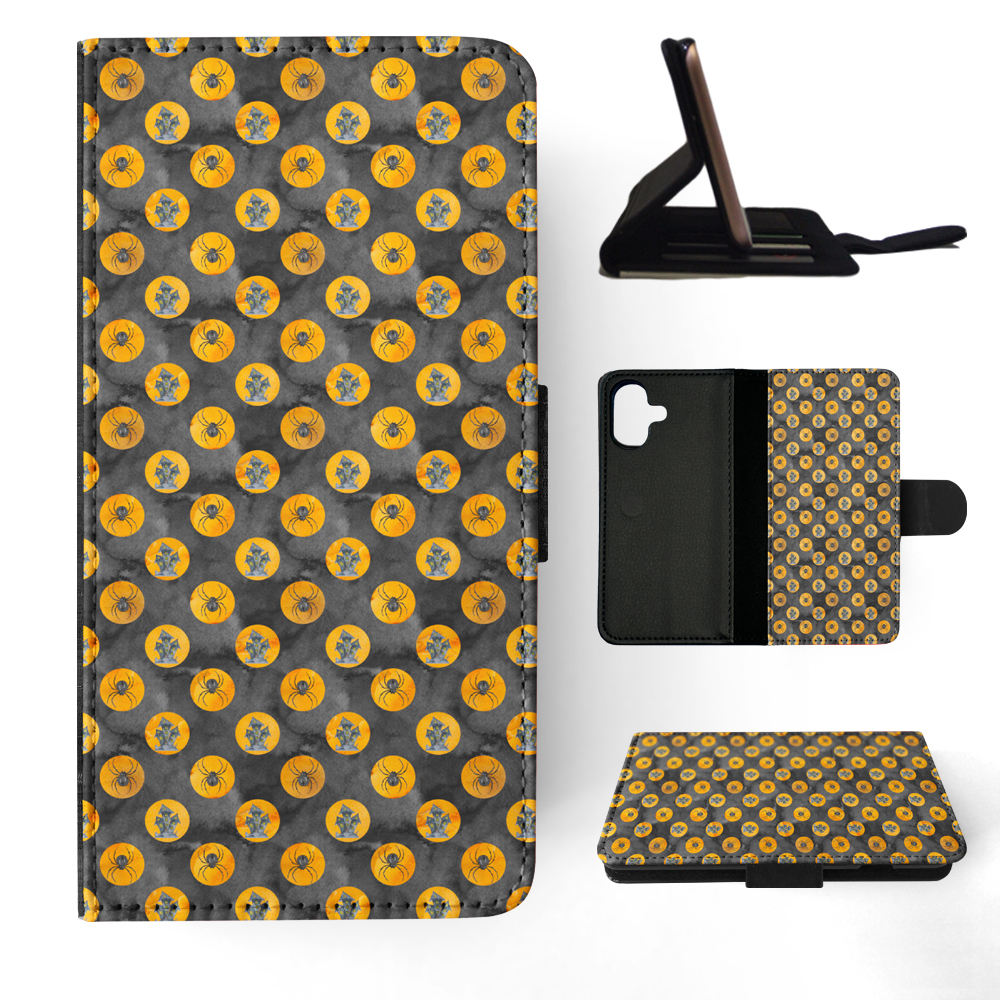 FLIP CASE FOR APPLE IPHONE|HALLOWEEN PATTERN 2 - Bild 21 von 193