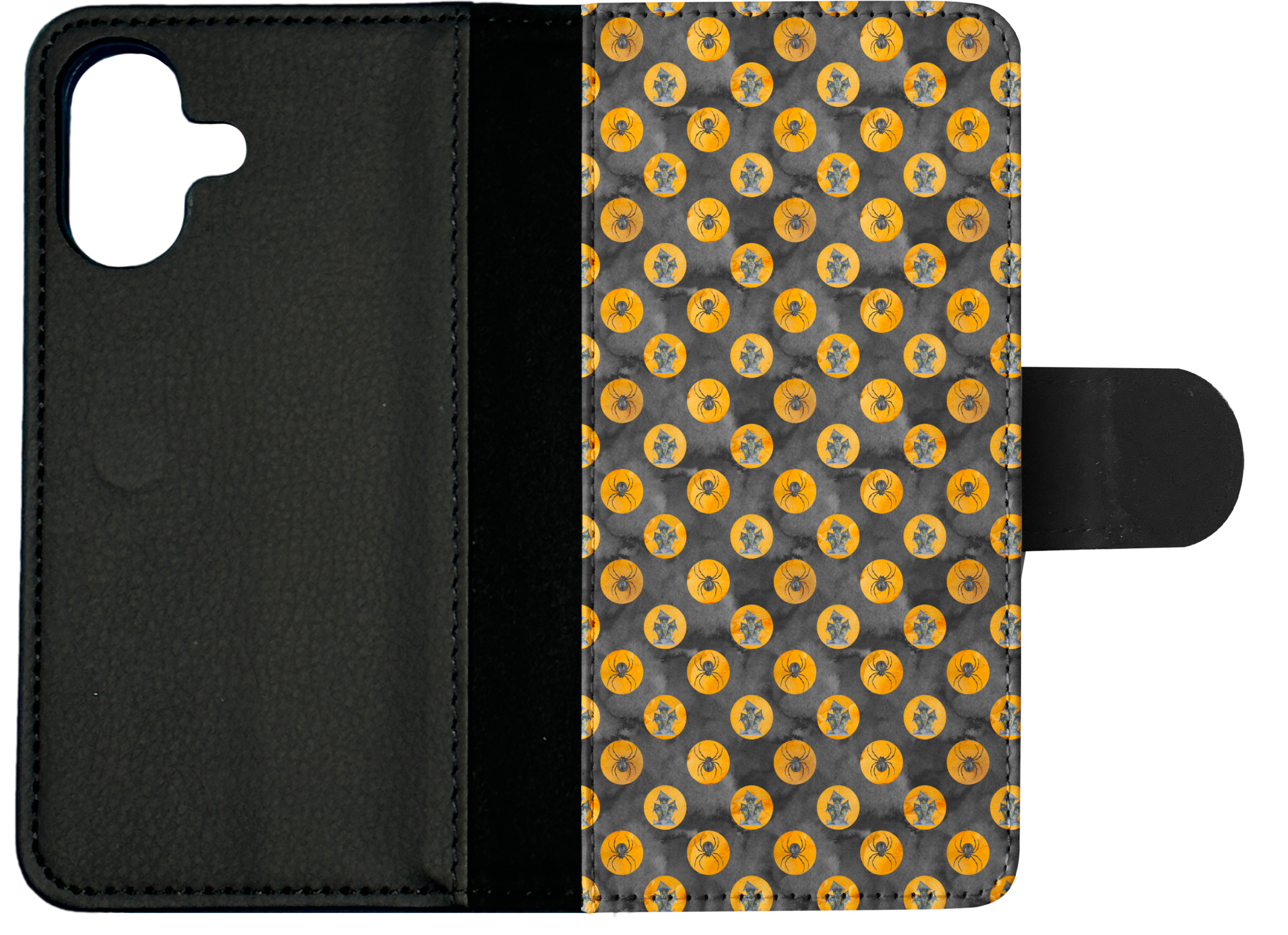 FLIP CASE FOR APPLE IPHONE|HALLOWEEN PATTERN 2 - Bild 24 von 193