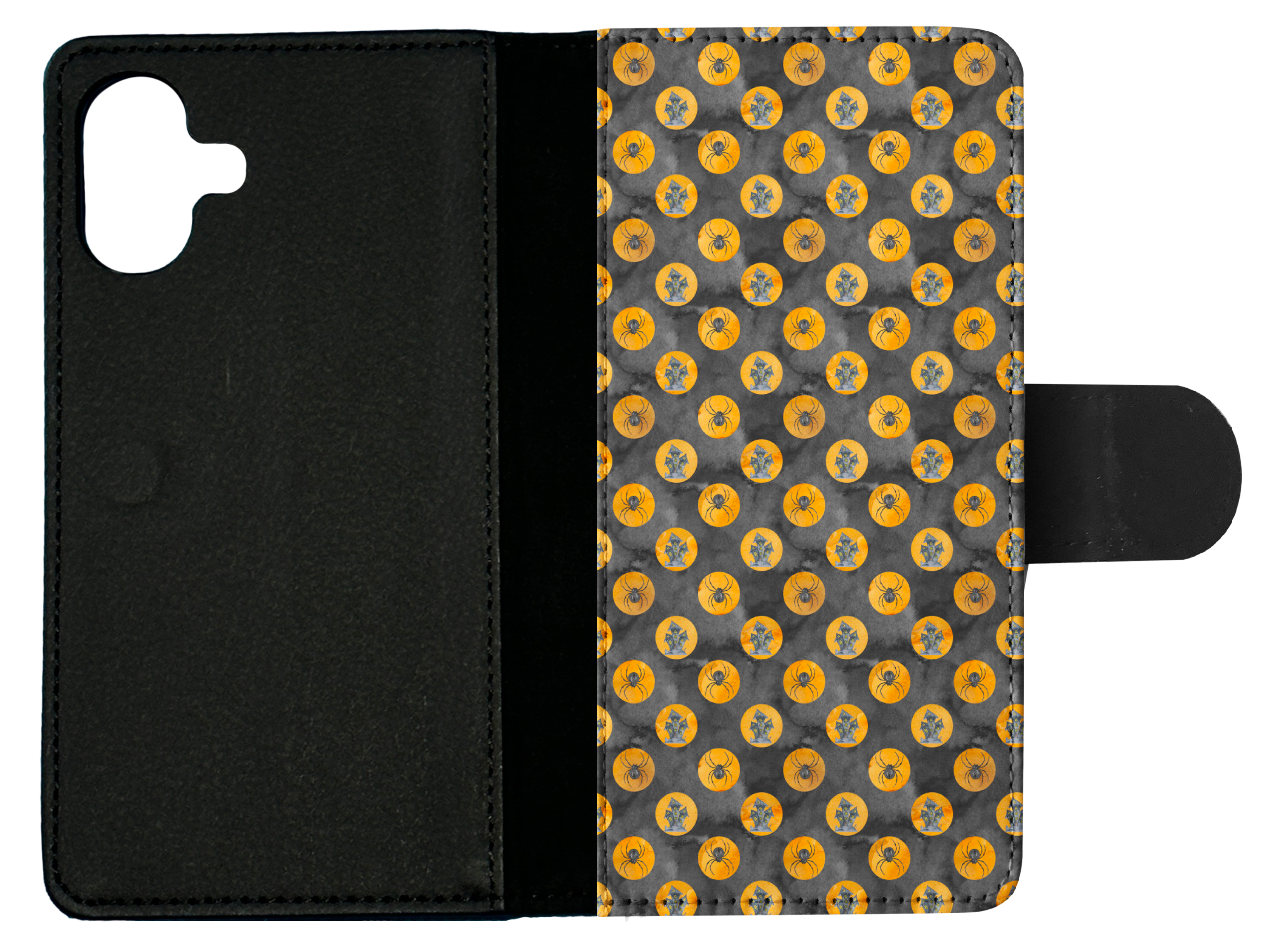 FLIP CASE FOR APPLE IPHONE|HALLOWEEN PATTERN 2 - Bild 19 von 193
