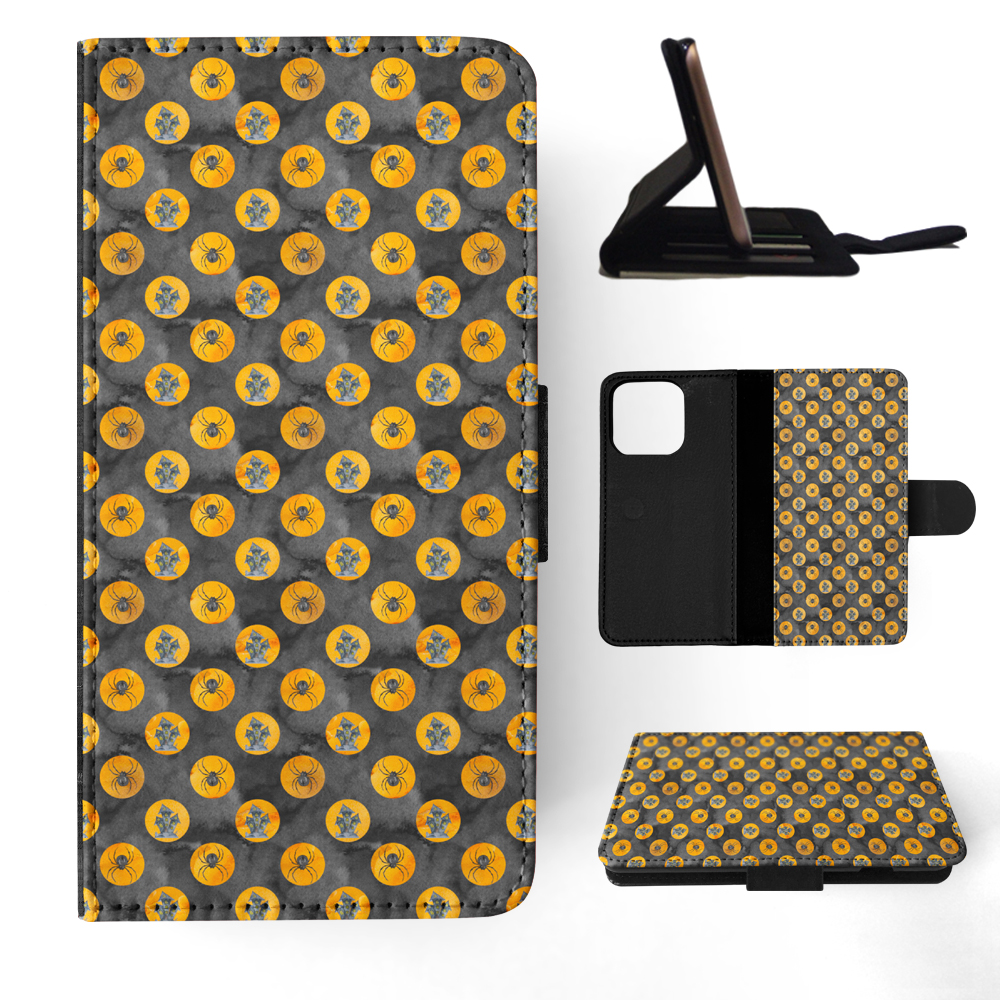 FLIP CASE FOR APPLE IPHONE|HALLOWEEN PATTERN 2 - Bild 11 von 193