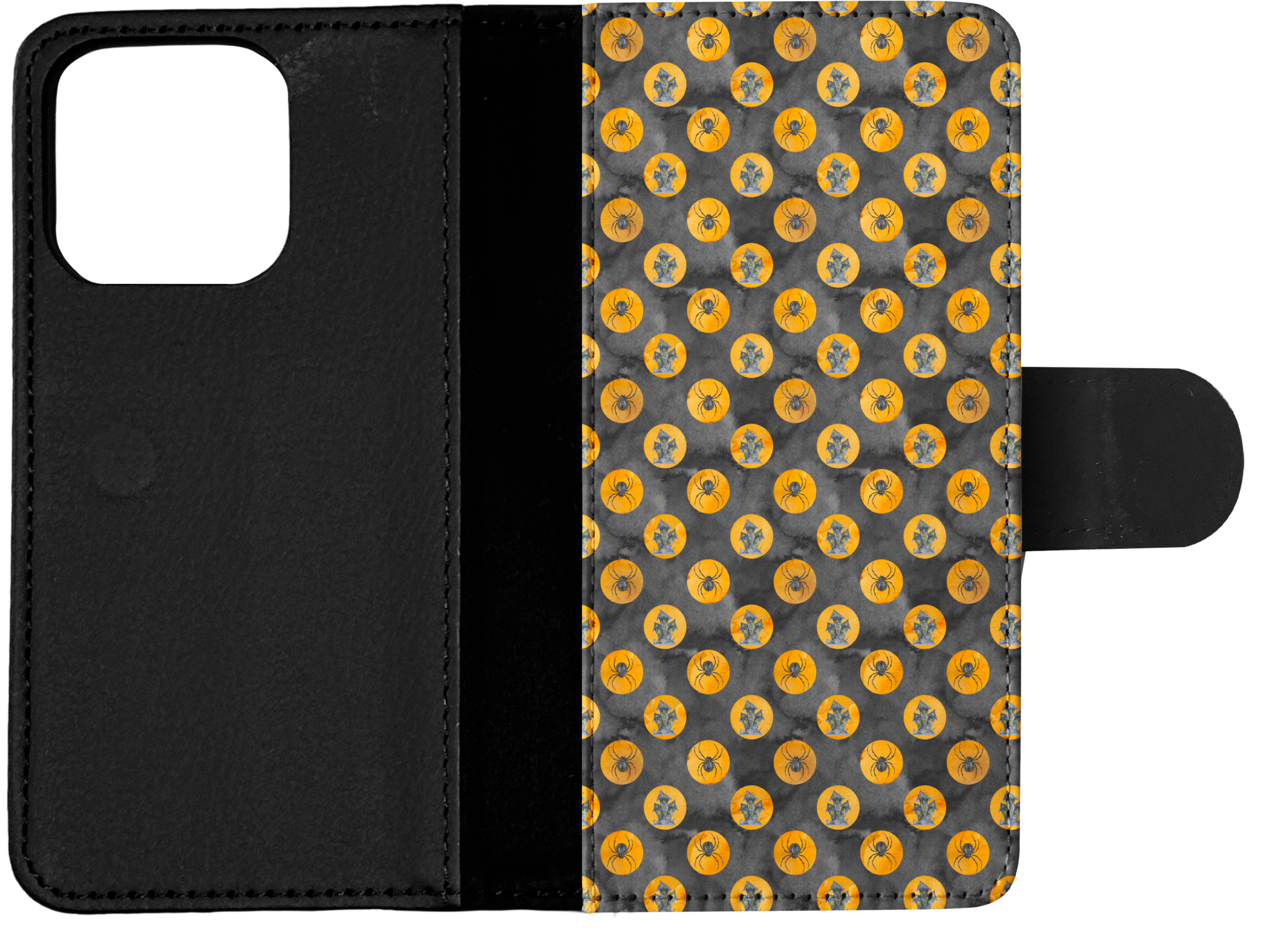 FLIP CASE FOR APPLE IPHONE|HALLOWEEN PATTERN 2 - Bild 14 von 193