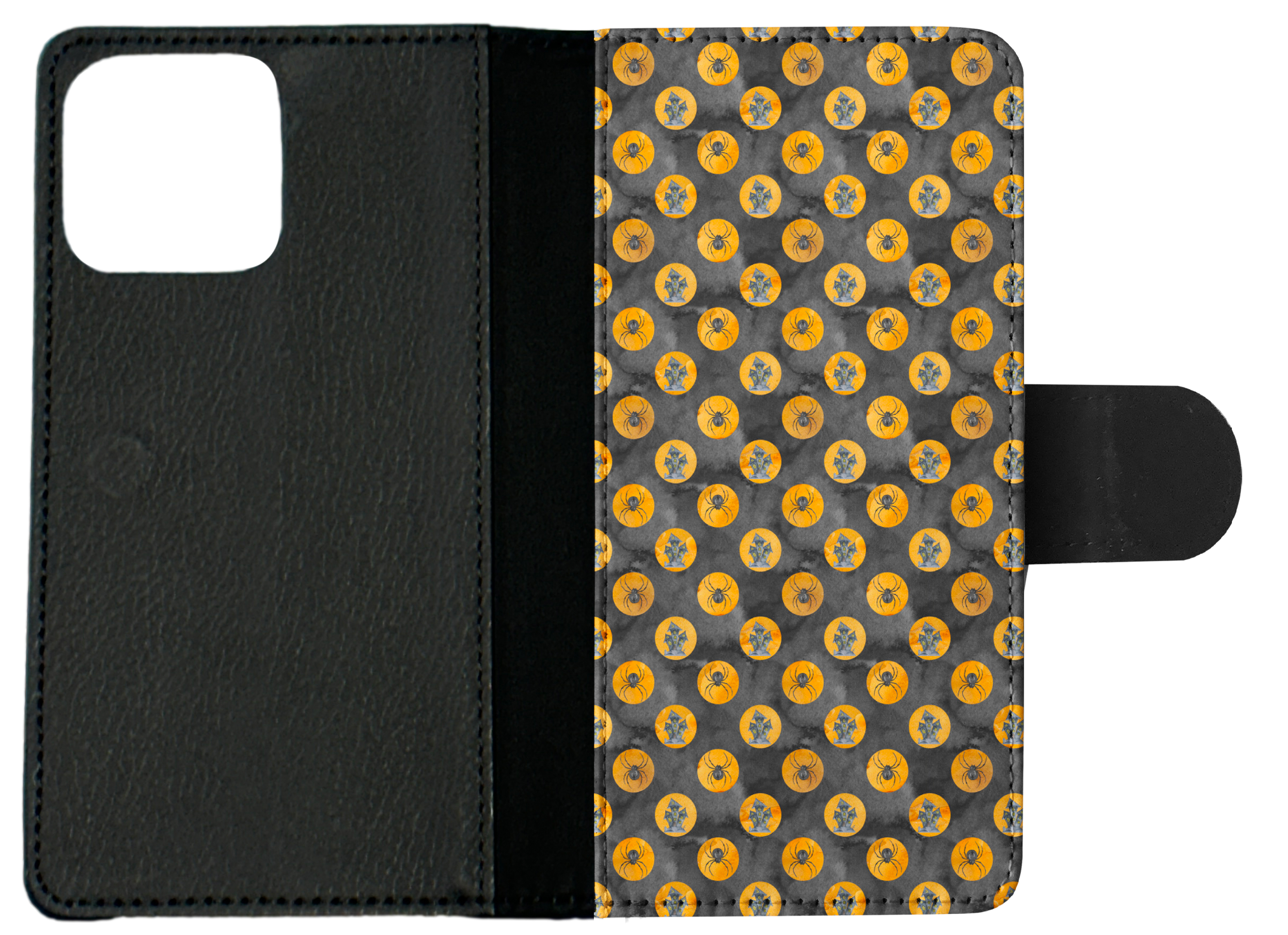 FLIP CASE FOR APPLE IPHONE|HALLOWEEN PATTERN 2 - Bild 9 von 193