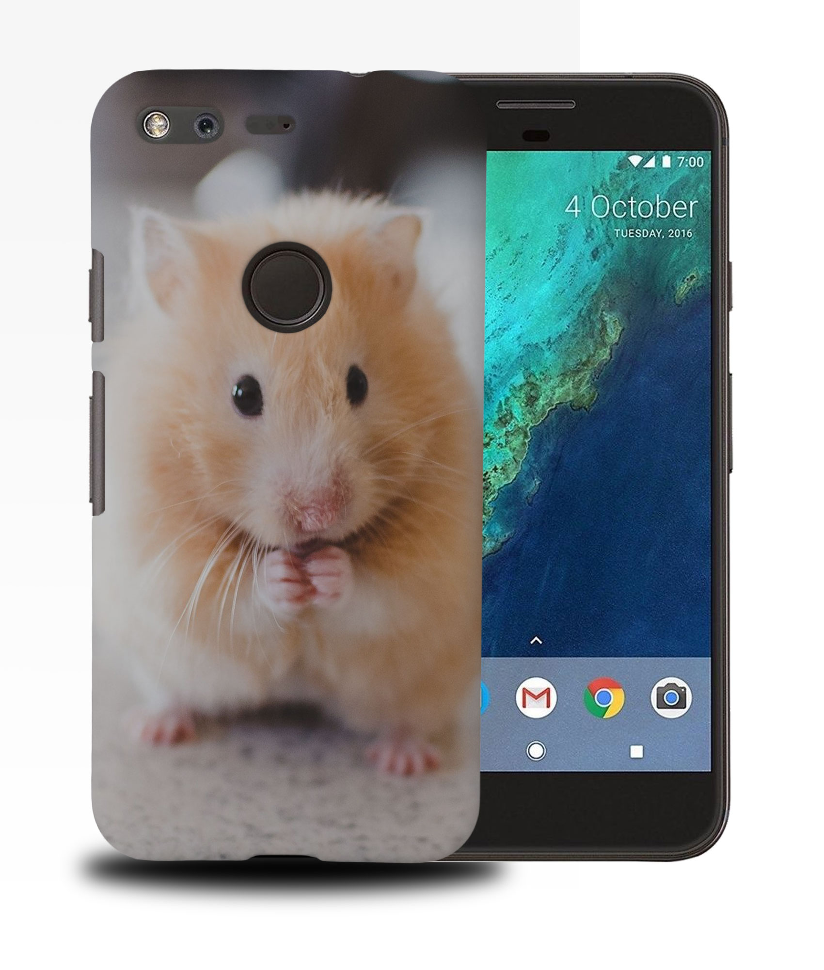 CASE COVER FOR GOOGLE PIXEL|CUTE HAMSTER 4 - Imagen 11 de 11