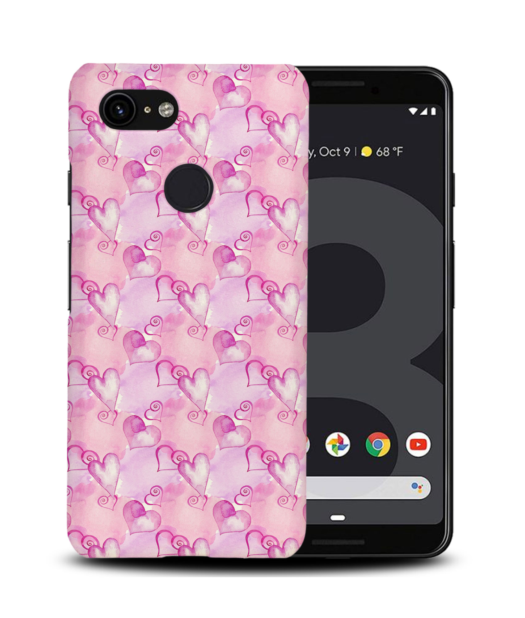 CASE COVER FOR GOOGLE PIXEL|LOVE HEART VALENTINE PATTERN 4 - Picture 7 of 11