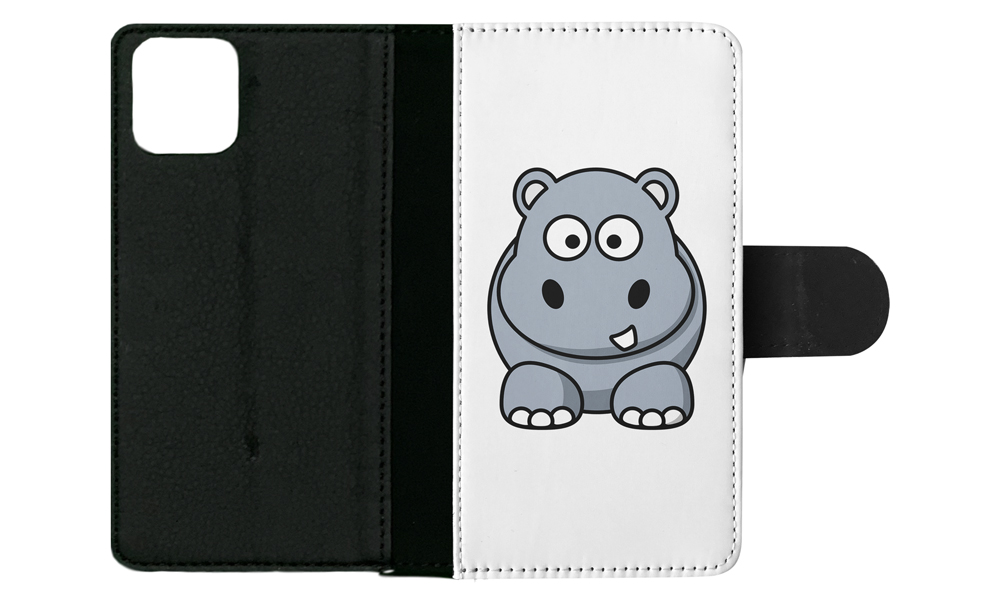 FLIP CASE FOR APPLE IPHONE|HIPPO HIPPOPOTAMUS 1 - Bild 102 von 193