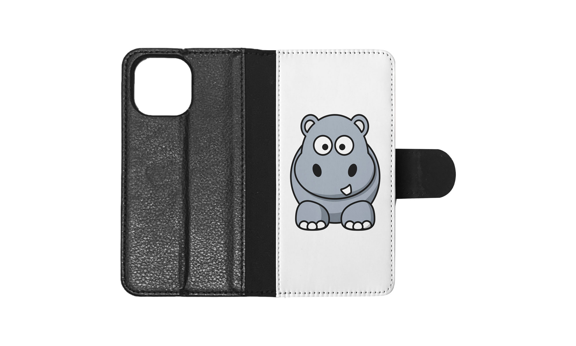 FLIP CASE FOR APPLE IPHONE|HIPPO HIPPOPOTAMUS 1 - Bild 84 von 193