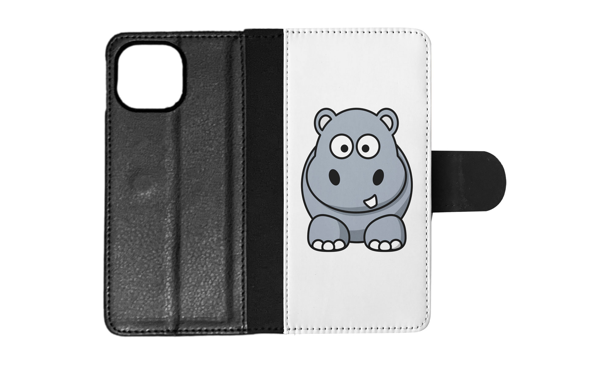 FLIP CASE FOR APPLE IPHONE|HIPPO HIPPOPOTAMUS 1 - Bild 64 von 193