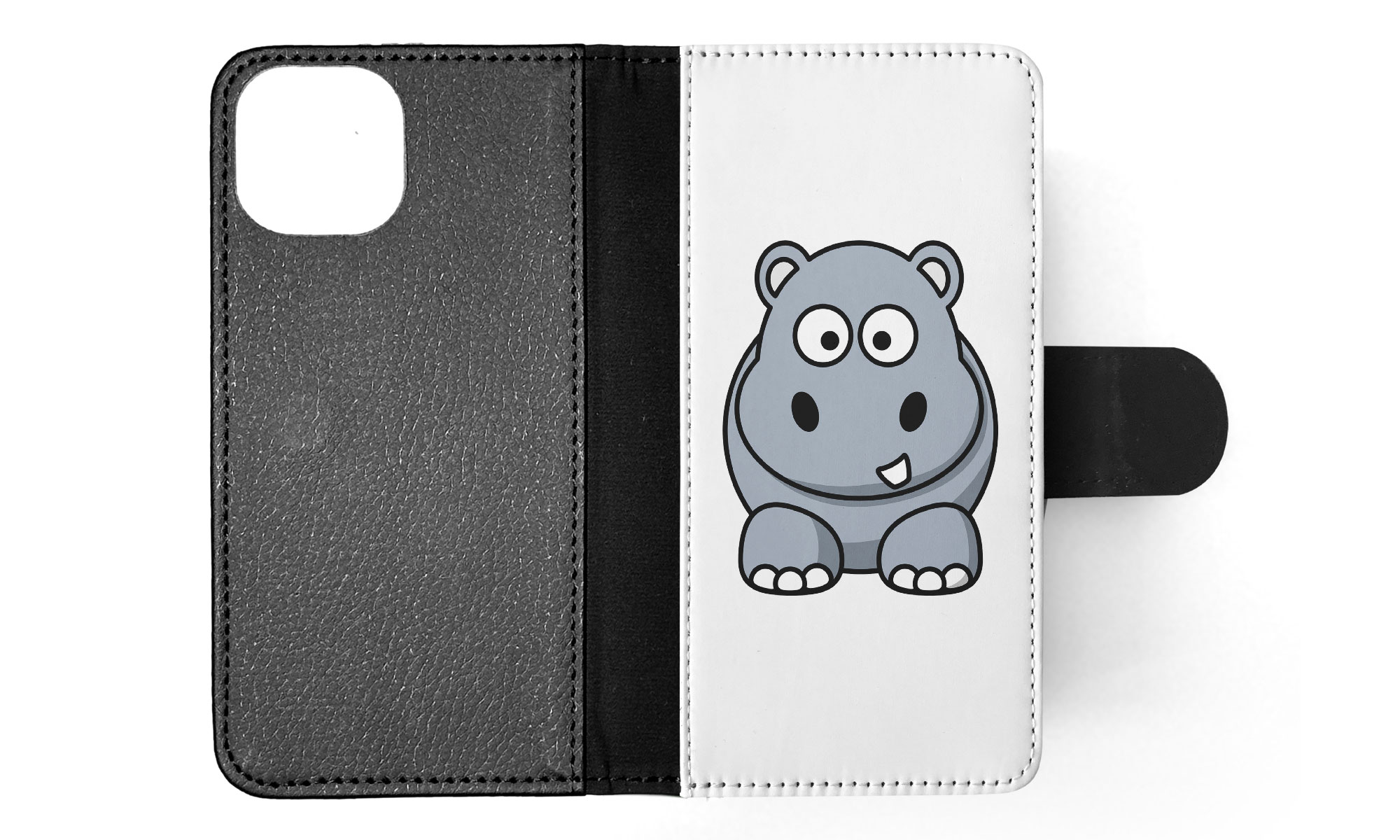 FLIP CASE FOR APPLE IPHONE|HIPPO HIPPOPOTAMUS 1 - Bild 44 von 193