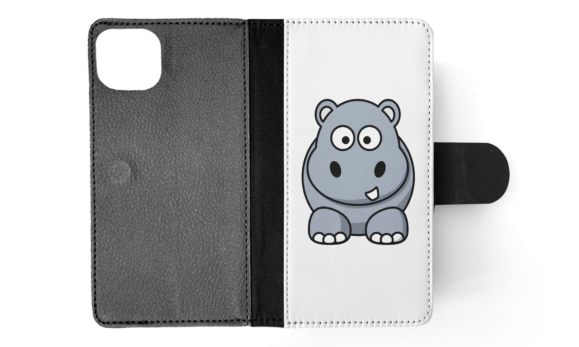 FLIP CASE FOR APPLE IPHONE|HIPPO HIPPOPOTAMUS 1 - Bild 39 von 193