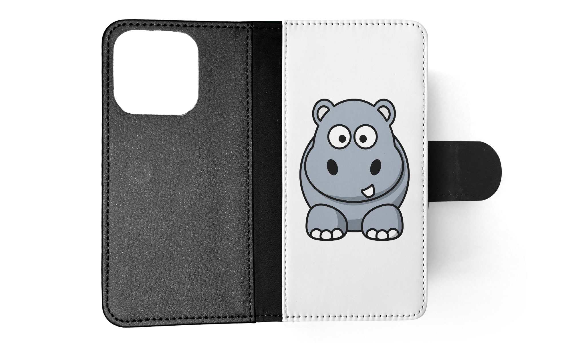 FLIP CASE FOR APPLE IPHONE|HIPPO HIPPOPOTAMUS 1 - Bild 34 von 193